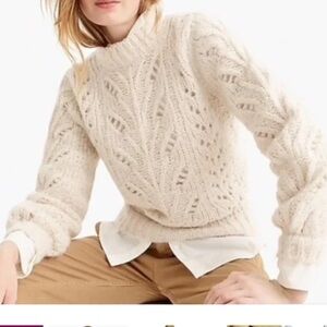 JCREW Pont Sur Alpaca Blend Sweater